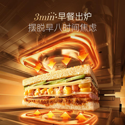 morphy richards摩飞煎烤机（三明治轻食机）MR8602绿色 商品图4