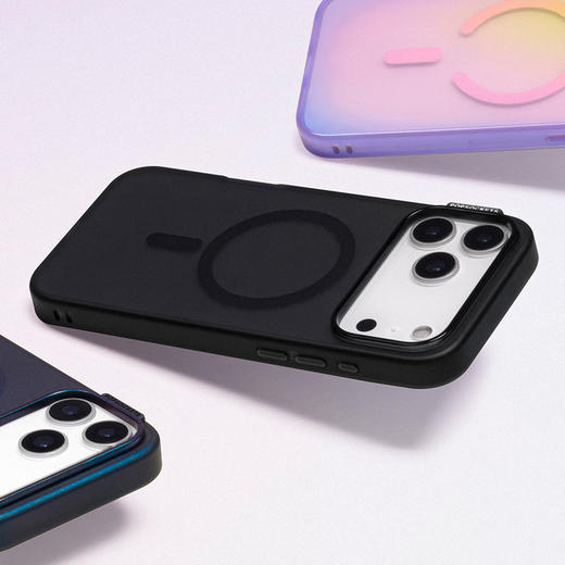【iPhone17系列手机壳】琴键黑 POPCASE手机壳 MagSafe Popcase磁吸款 向山野 纯色系列 iPhone 17/16  商品图2