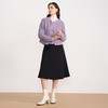 EITIE爱特爱精致小香风紫色法式通勤优雅直筒短外套秋冬新款D2503909 商品缩略图3