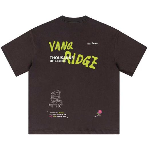 VANQ RIDGE万重M4P魔术贴版T恤-白/黑/米白/紫 商品图2