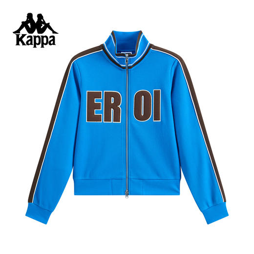 Kappa 25年秋季新款 休闲针织开衫立领外套 女K0F82WK02 商品图2