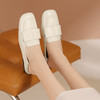 西村名物秋季新款舒适软底软面薄底平跟防滑深口单鞋乐福鞋T24CM37971 商品缩略图7