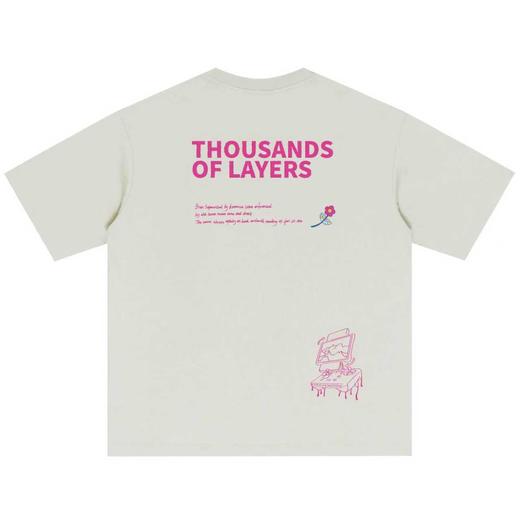 VANQ RIDGE万重M4P魔术贴版T恤-白/黑/米白/紫 商品图1