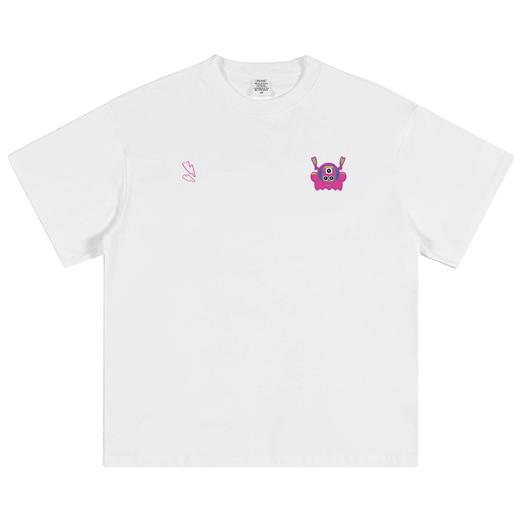 VANQ RIDGE万重M4P魔术贴版T恤-白/黑/米白/紫 商品图3