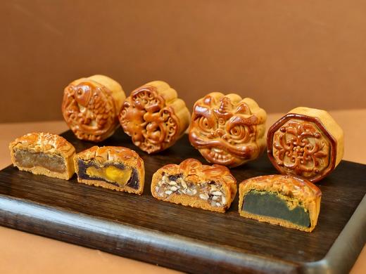 玉兔望月礼盒（广月饼8个装原价148特价118一盒，买20盒送一盒，仅限9月20号~10月6号下午3点到店自提，周一不可提货） 商品图3