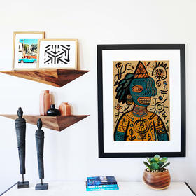 Yuki作品「部落系列」之《先知》