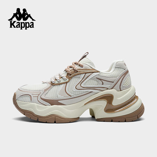 Kappa 2025秋季新款 厚底复古潮流休闲运动鞋 女款K0F85MC53 商品图0