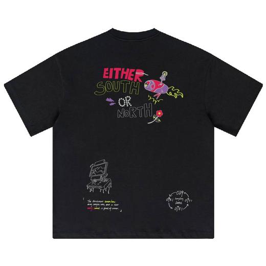 VANQ RIDGE万重M4P纪念款T恤-黑/灰 商品图0