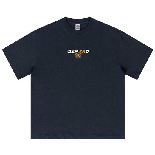 VANQ RIDGE万重解构钟楼T恤-蓝/黑 商品图3