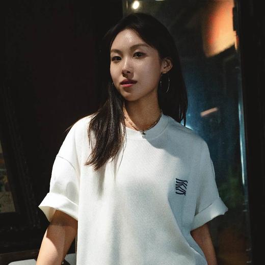 VANQ RIDGE万重创始纪念款T恤黄沙色/白色 商品图7