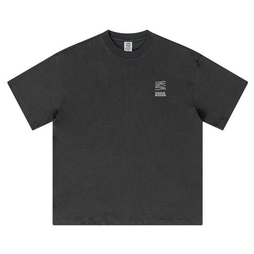 VANQ RIDGE万重基础款T恤-粉/灰/浅灰 商品图2