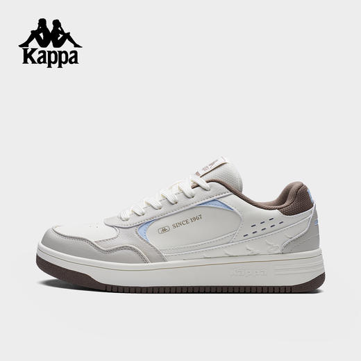 Kappa 2025秋季新款 黑白经典运动休闲小白鞋 男女款K0FZ5CC17 商品图1