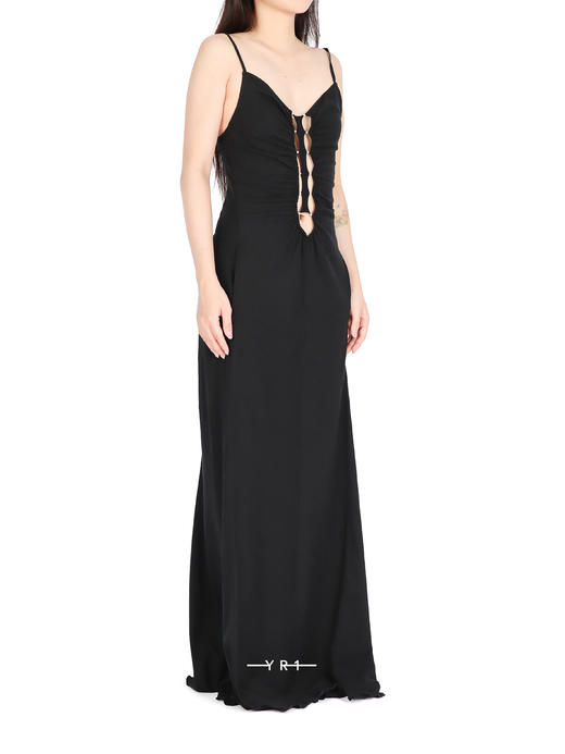 Rui Built | 棉麻系带长连衣裙 商品图3