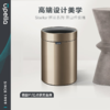 优百纳无盖开口垃圾桶家用不锈钢圆形垃圾筒12L 商品缩略图0
