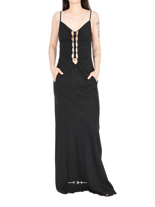 Rui Built | 棉麻系带长连衣裙 商品图0