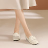 西村名物秋季新款舒适软底软面薄底平跟防滑深口单鞋乐福鞋T24CM37971 商品缩略图1