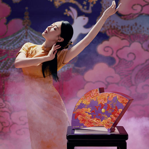 立家云开扇月饼礼盒（树脂盒）480g/盒 商品图3