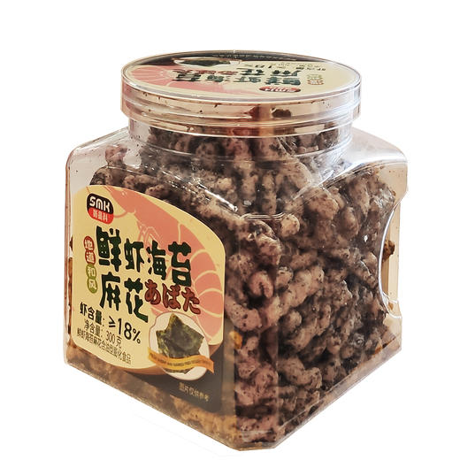 300g斯曼科鲜虾海苔麻花 商品图0