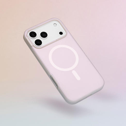 【iPhone17系列手机壳】珍珠粉 POPCASE手机壳 MagSafe Popcase磁吸款 纯色系列 iPhone 17/16 商品图2