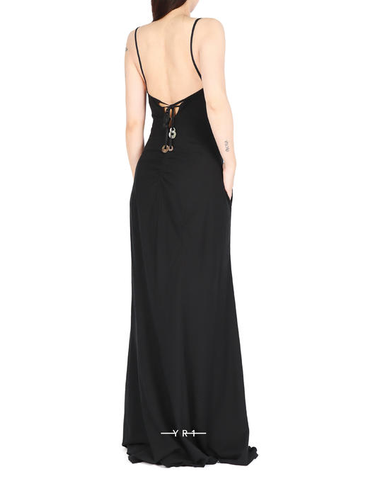 Rui Built | 棉麻系带长连衣裙 商品图2