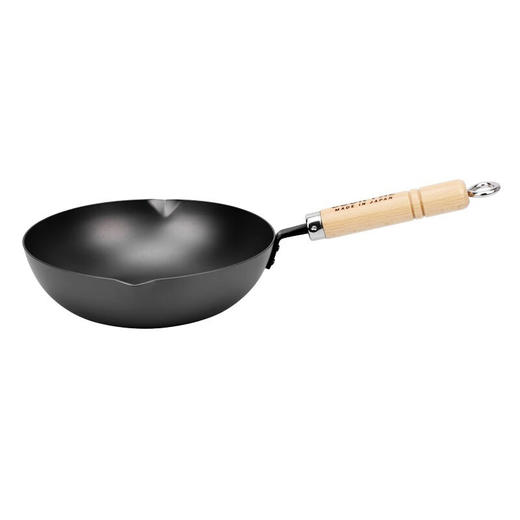 吉川(YOSHIKAWA)日本进口COOKPAL小铁锅 窒化氮化炒锅24cm 商品图8