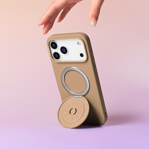 【iPhone17系列手机壳】陶坯 POPCASE手机壳 MagSafe Popcase磁吸款 陶之道 纯色系列 iPhone 17/16/15/14/13 商品图2