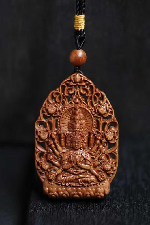 老山檀香 | 八大本命佛 吊坠 商品图0
