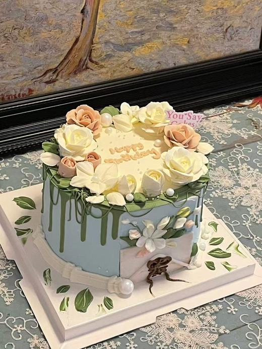 春日来信刮刀花蛋糕（提前24小时预定/含有奶油霜成分） 商品图3