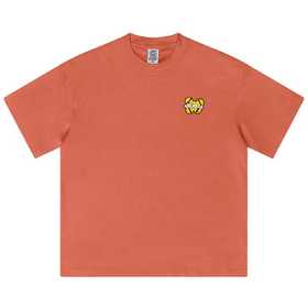 VANQ RIDGE万重飞跃钟楼魔术贴款T恤-橙/墨绿