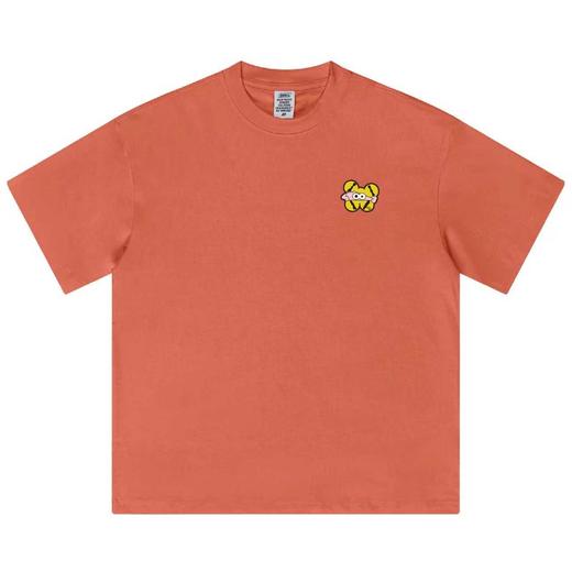 VANQ RIDGE万重飞跃钟楼魔术贴款T恤-橙/墨绿 商品图0