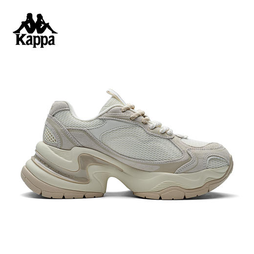 Kappa 2025秋季新款 厚底复古潮流休闲运动鞋 女款K0F85MC53 商品图1