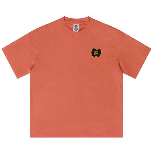 VANQ RIDGE万重飞跃钟楼魔术贴款T恤-橙/墨绿 商品图7