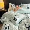 【换季出清】自然醒A类高克重5D立体浮雕宽边牛奶绒被套单件冬季双面珊瑚绒加厚被罩 QJ 商品缩略图5