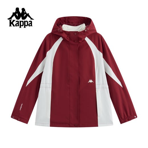 Kappa 25年秋季新款 连帽保暖休闲防风上衣外套女K0F82FJ43 商品图2