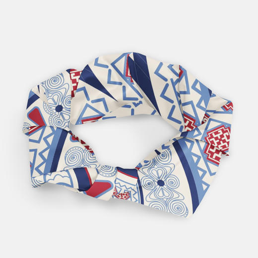 深山集市 百褶裙纹丝巾 商品图2