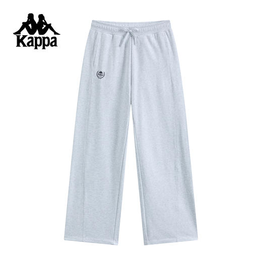 Kappa 25年秋季新款 索罗娜直筒宽松针织长裤 女K0F82AK06 商品图1