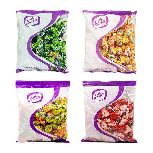 俄罗斯进口KONTI半球软糖500g  多口味 商品图5