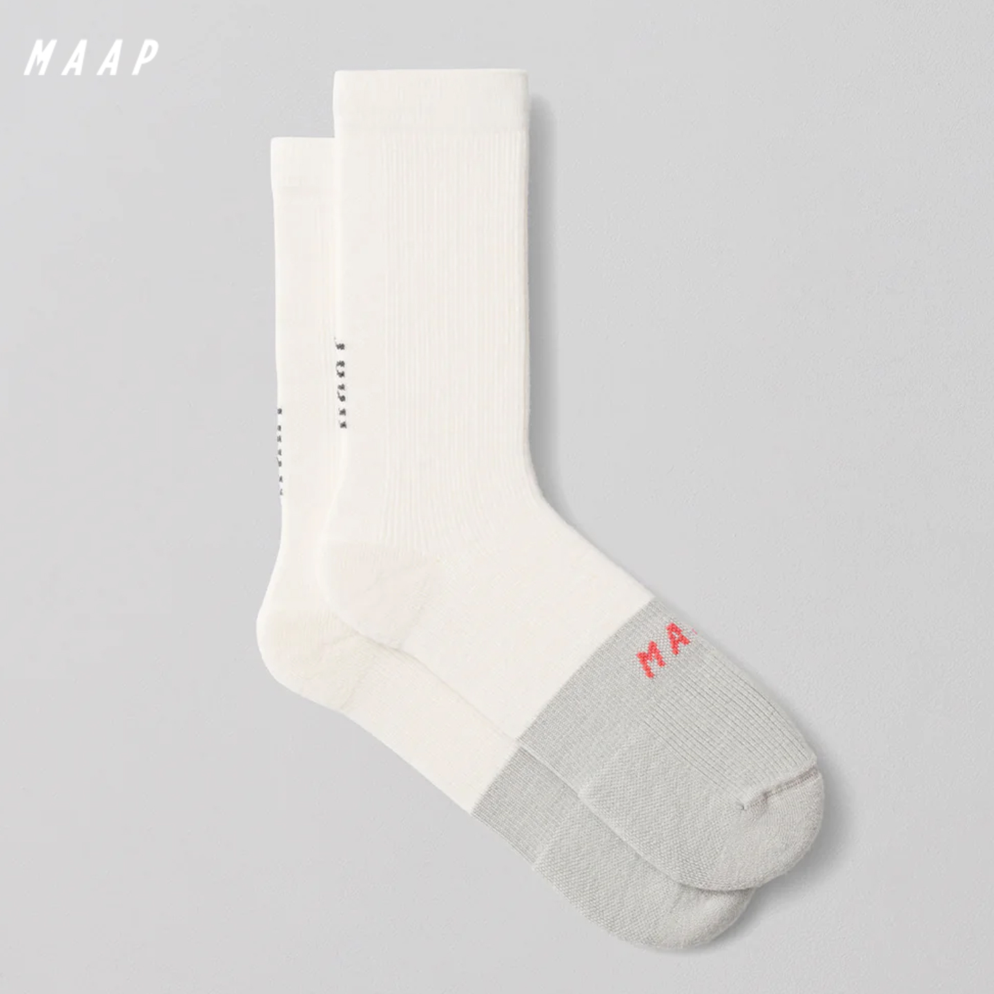 MAAP Division Merino Sock White 骑行袜