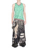SERAPIS | 泥色/薄荷色棉质背心 商品缩略图0