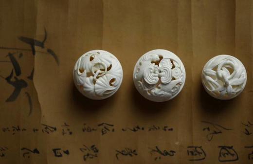 银杏叶鹿角香盒 商品图5