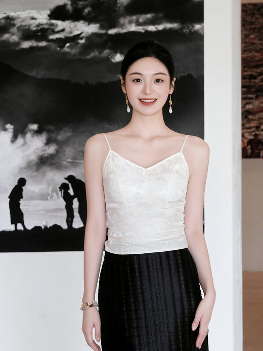 盛唐婧| 时尚细肩带修身美背 商品图5