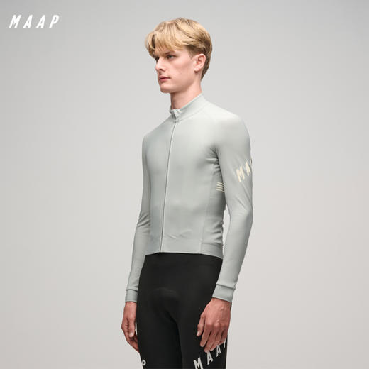 MAAP 男士 Aeon系列 岩石灰 加绒长袖骑行服 商品图0