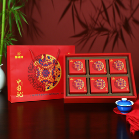 六个装月饼软礼盒装【125g*6个】