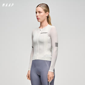 MAAP 女士 Emerge LS Jersey 秋雾白 长袖骑行服