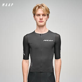 MAAP 男士 Emerge Jersey 灰标黑 短袖骑行服