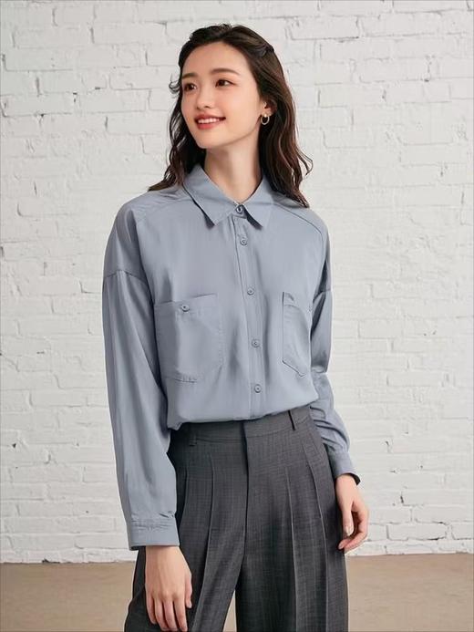 古泥品牌7500 棉➕再生纤维衬衫-喜出 商品图2