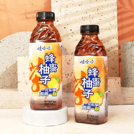 娃哈哈 蜂蜜柚子味茶饮料 500ml*15瓶 新老包装随机 商品图1
