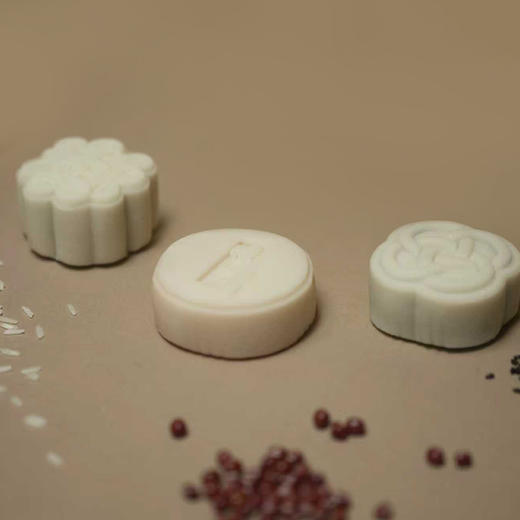 全国配送｜中秋美意「裸月 · 祝安」米式糕点礼盒（红豆陈皮味、黑芝麻味&奶黄味）#中秋伴手礼 商品图3