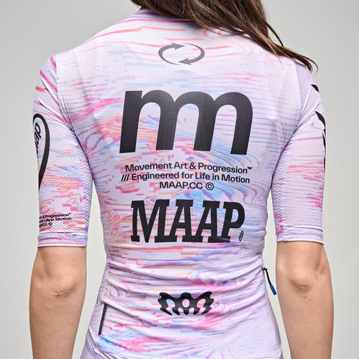 MAAP 女士 Chroma系列 Pro Air 3.0 旋风紫 短袖骑行服 商品图3