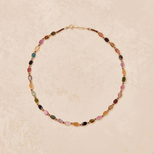 订购8周到｜Tityaravy-Jati-彩色 碧玺 串珠 项链［法国设计师］ 商品图4